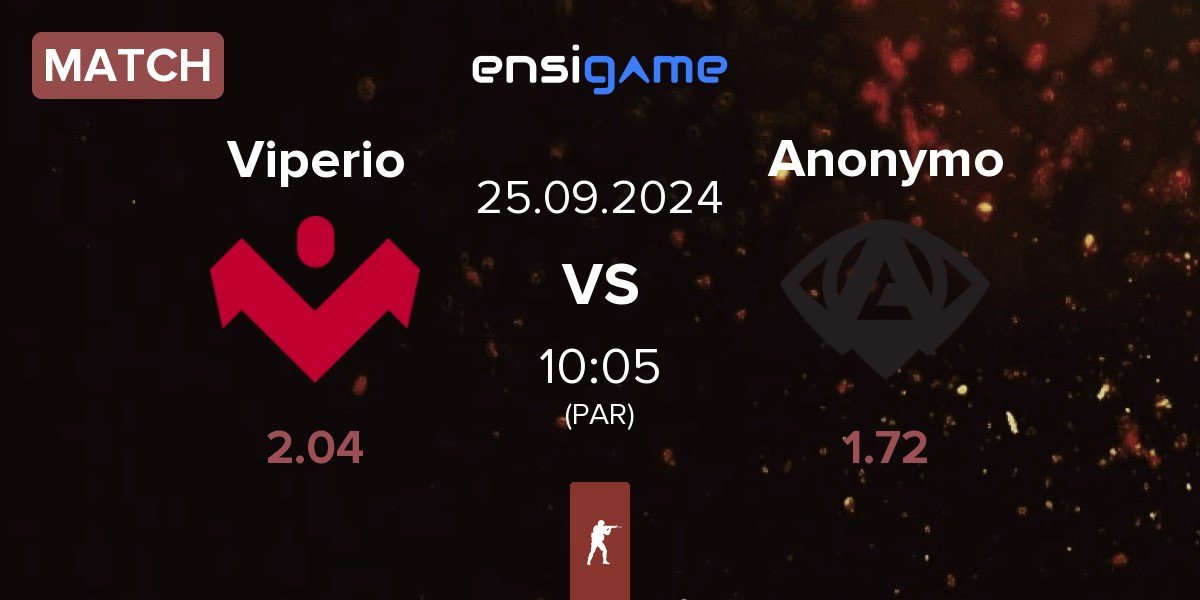 Match Viperio vs Anonymo Esports Anonymo | 25.09