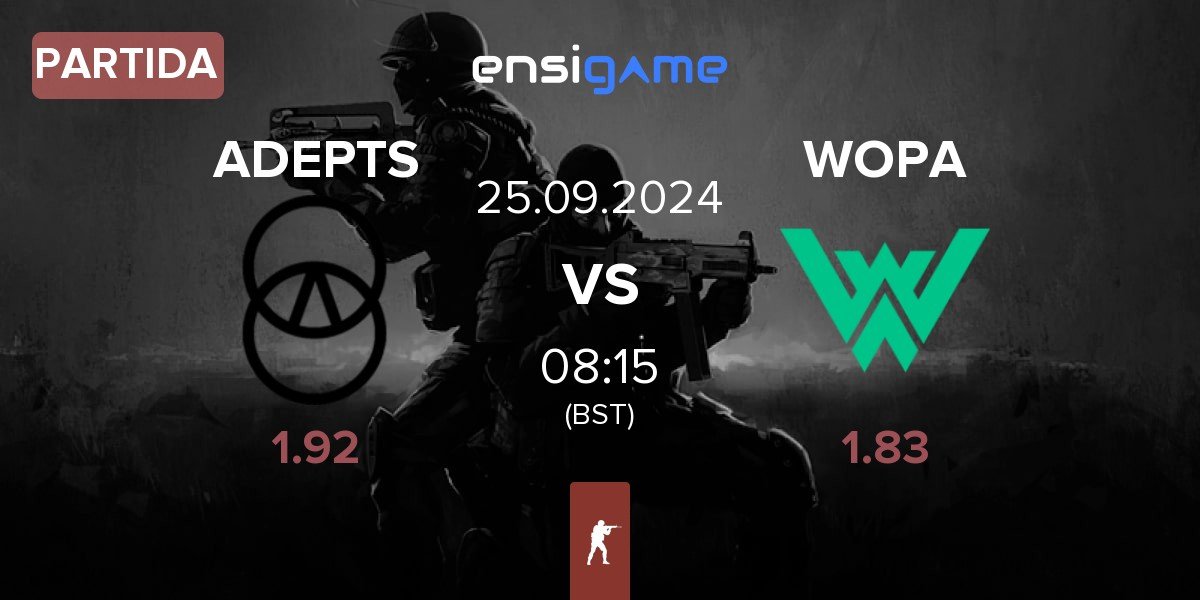 Partida ADEPTS vs WOPA Esport WOPA | 25.09