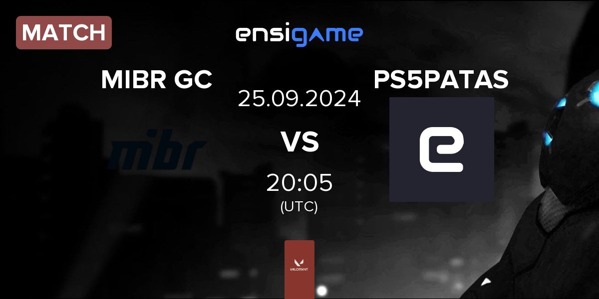 Match Made in Brazil GC MIBR GC vs PS5PATAS | 25.09