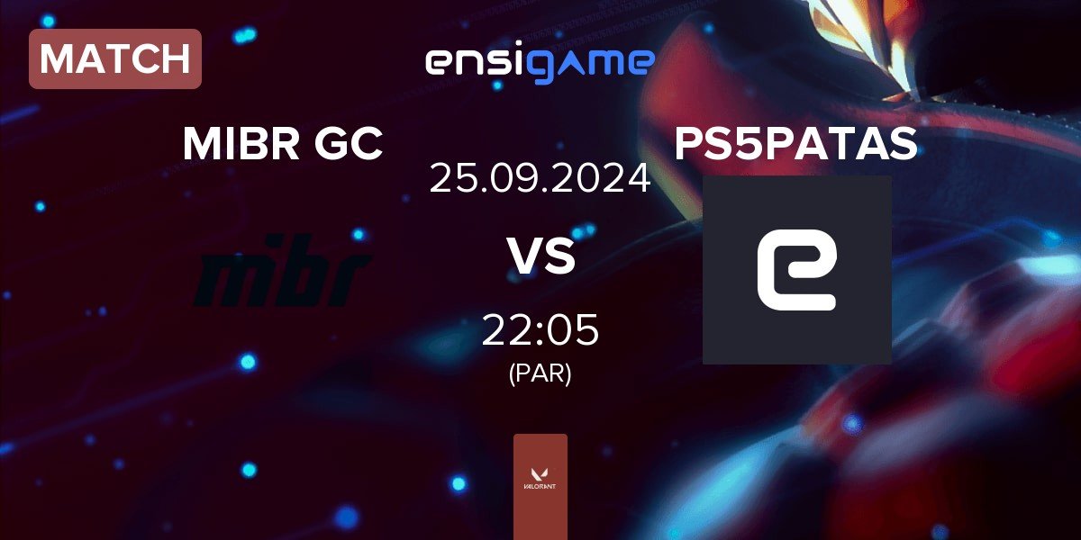 Match Made in Brazil GC MIBR GC vs PS5PATAS | 25.09