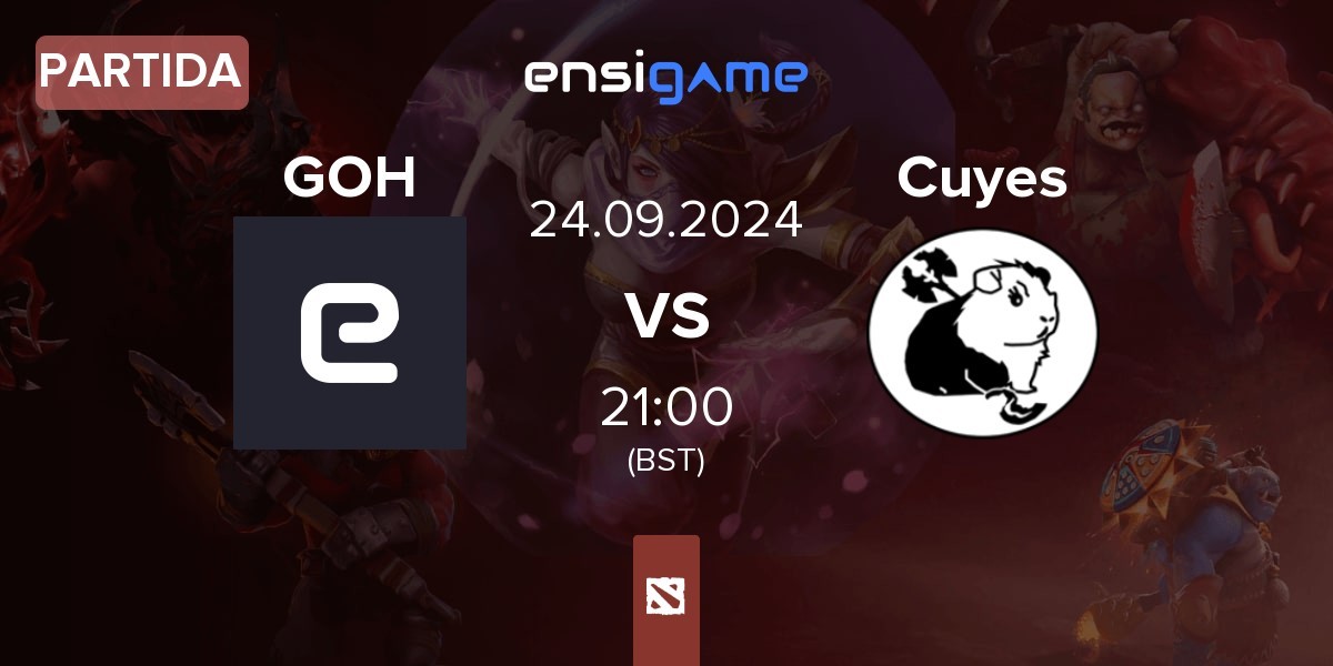 Partida Gods of Hell GOH vs Cuyes Esports Cuyes | 24.09