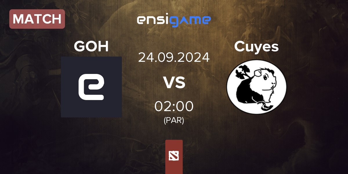 Match Gods of Hell GOH vs Cuyes Esports Cuyes | 24.09