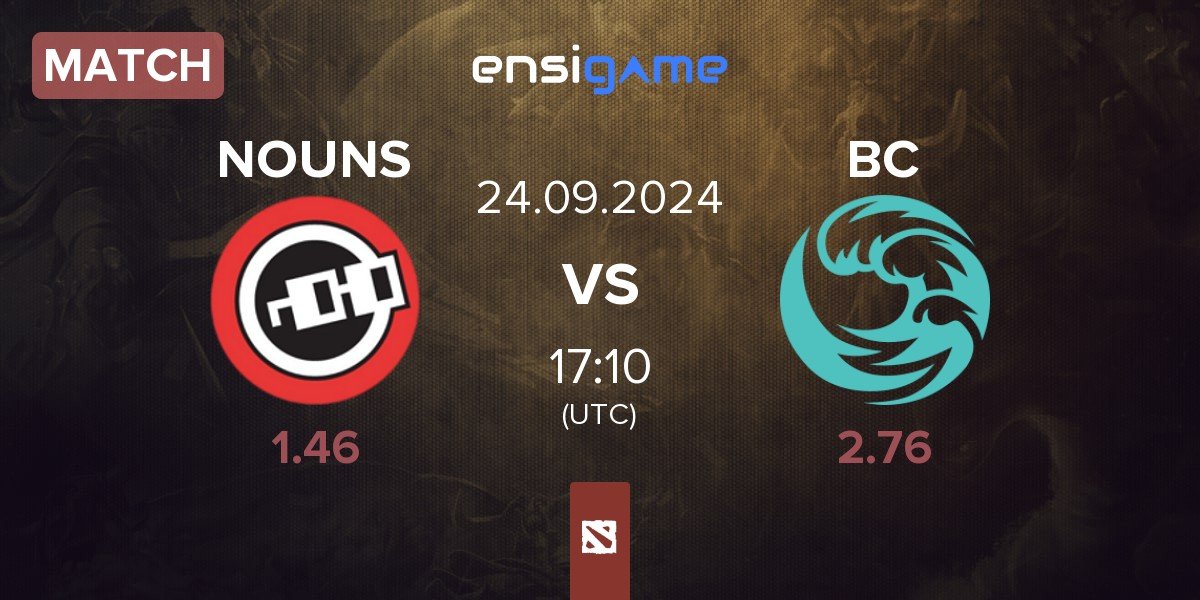 Match nouns NOUNS vs beastcoast BC | 24.09