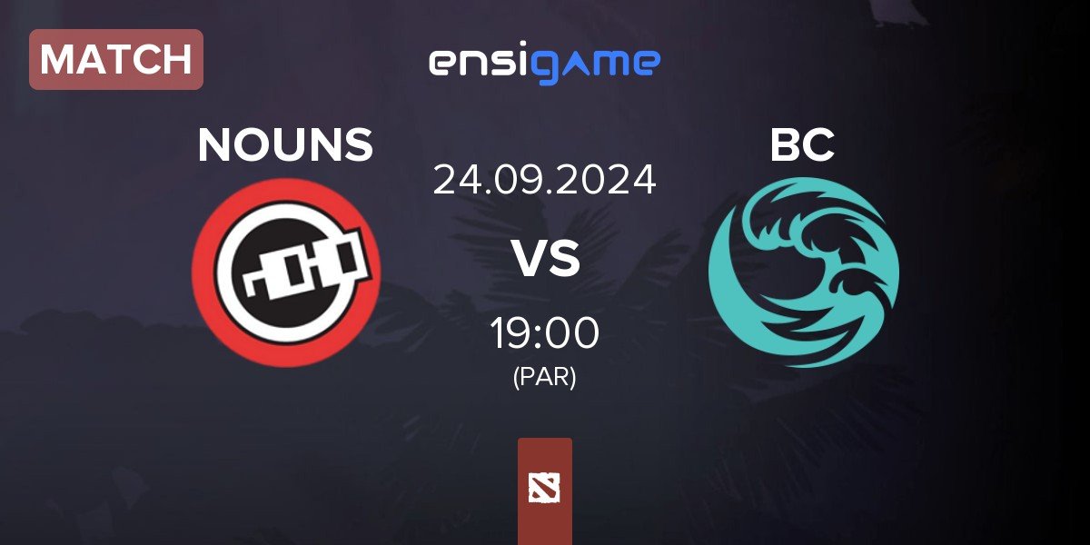 Match nouns NOUNS vs beastcoast BC | 24.09