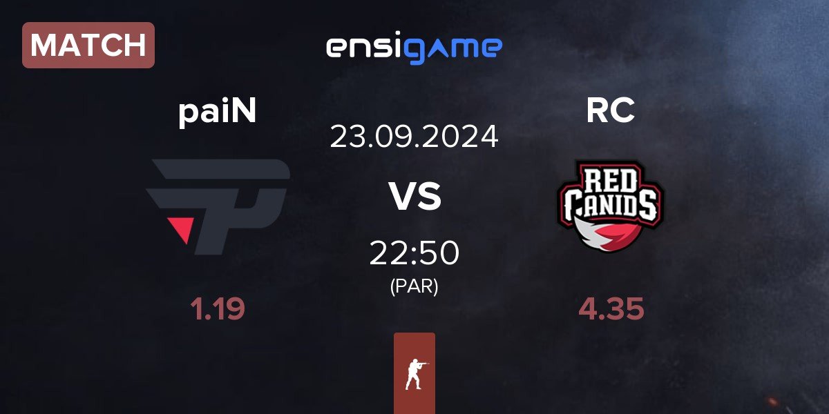 Match paiN Gaming paiN vs Red Canids RC | 23.09