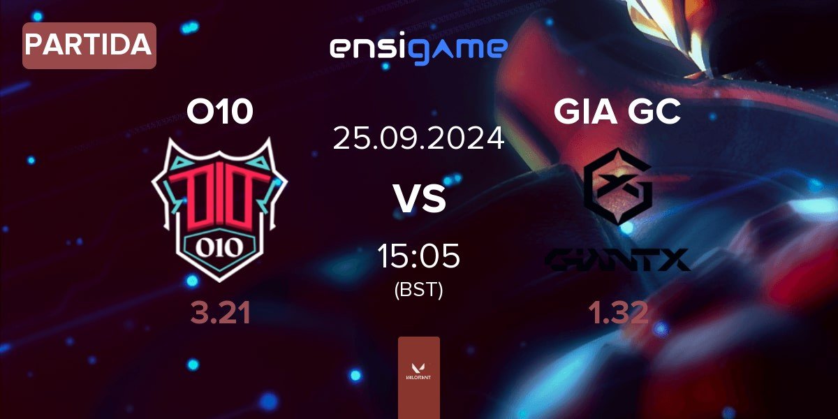 Partida Odd 1 Out O10 vs GIANTX GC GIA GC | 25.09