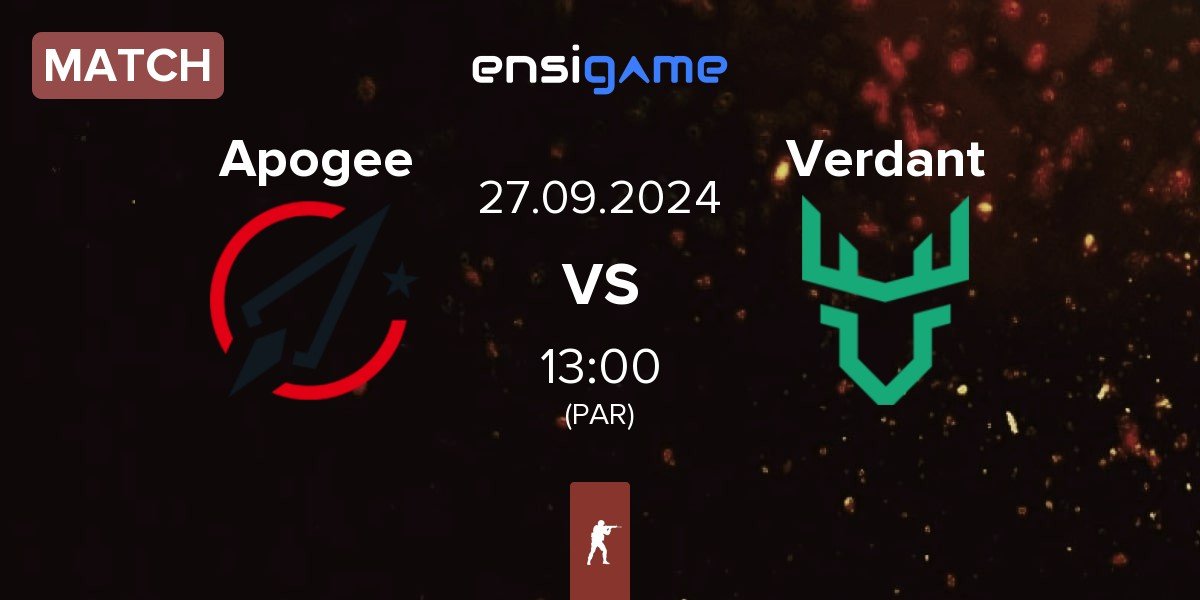 Match Apogee vs Verdant | 27.09