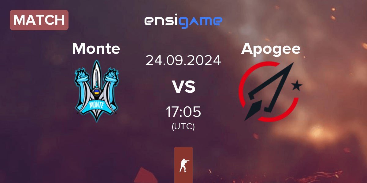 Match Monte vs Apogee | 24.09