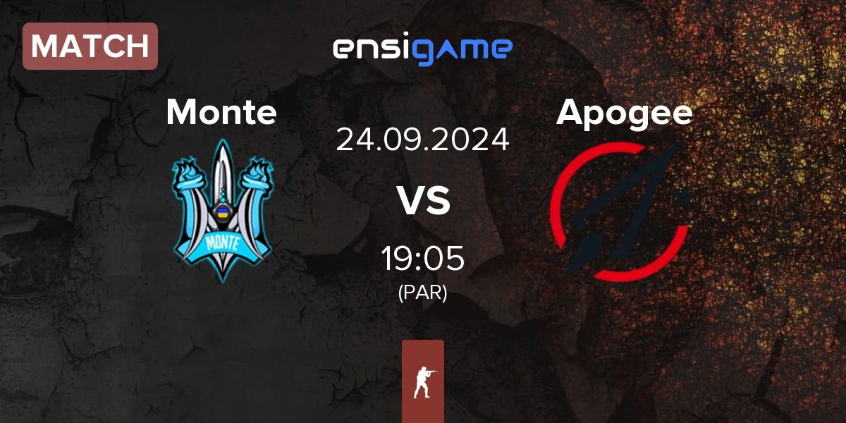 Match Monte vs Apogee | 24.09