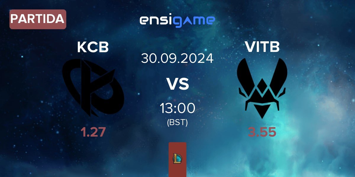 Partida Karmine Corp Blue KCB vs Vitality.Bee VITB | 30.09