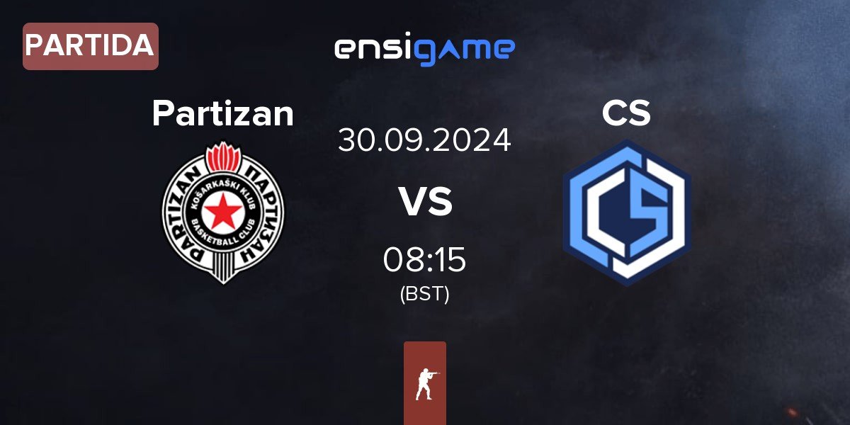 Partida Partizan vs CYBERSHOKE Esports CS | 30.09