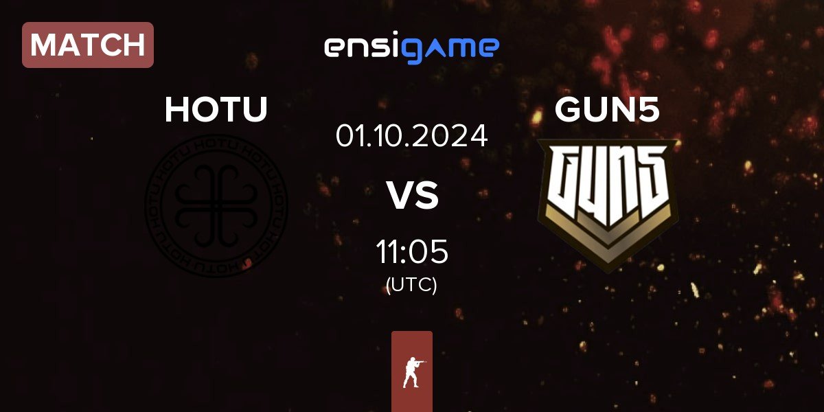 Match HOTU vs GUN5 Esports GUN5 | 01.10