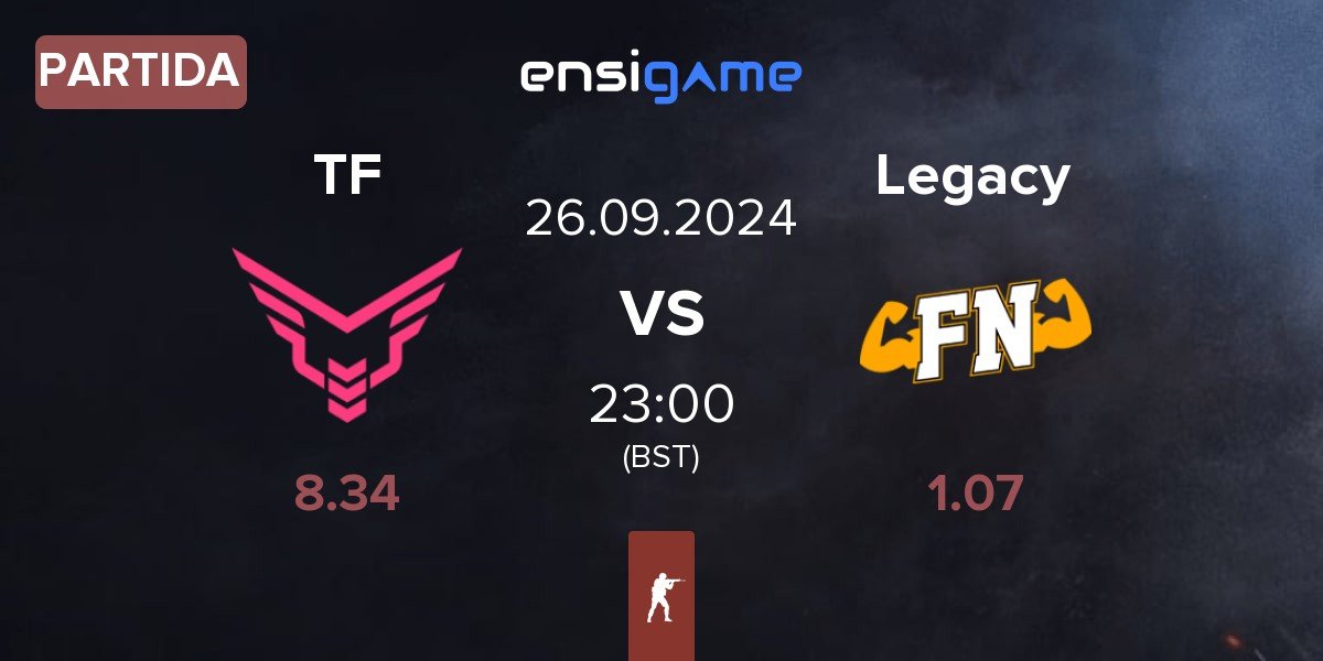 Partida Take Flyte TF vs Legacy | 26.09