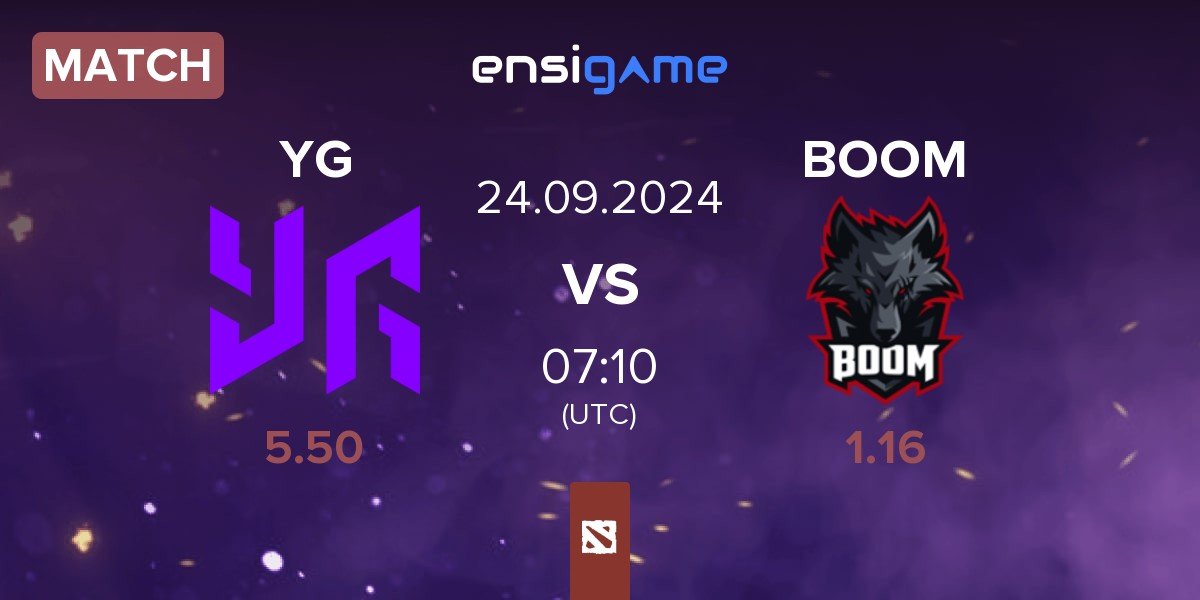 Match Yangon Galacticos YG vs BOOM Esports BOOM | 24.09