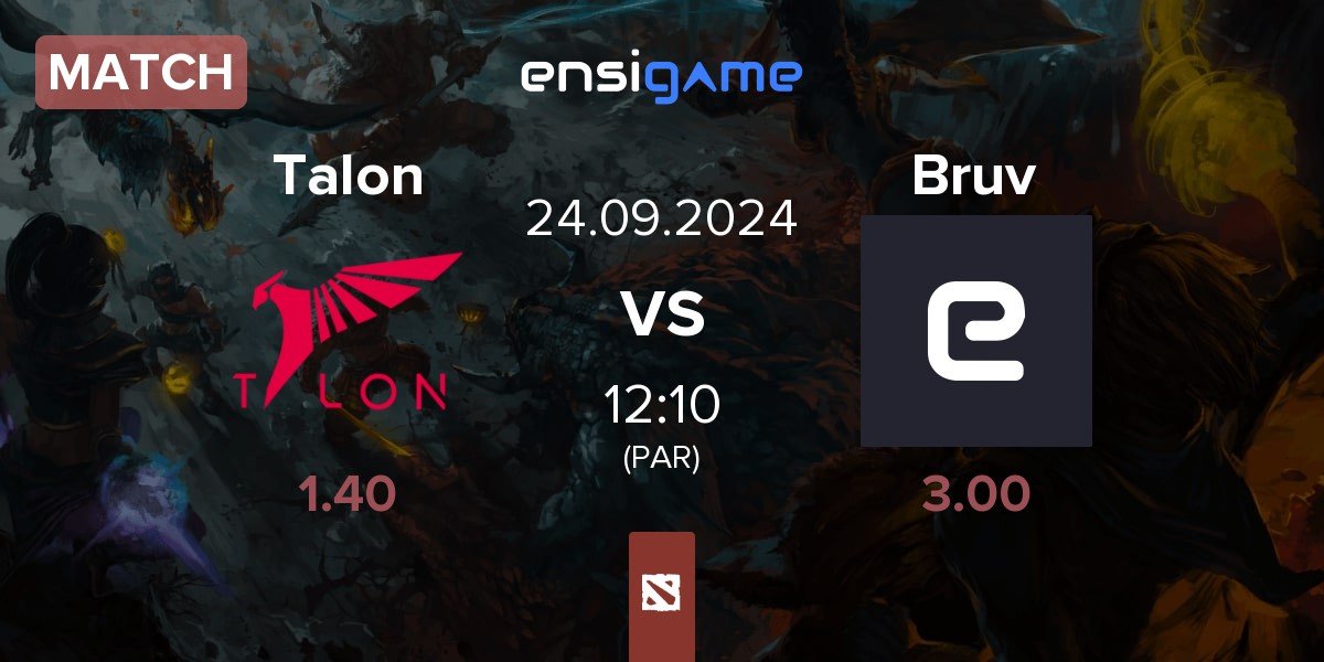 Match Talon Esports Talon vs Bruv123 Bruv | 24.09