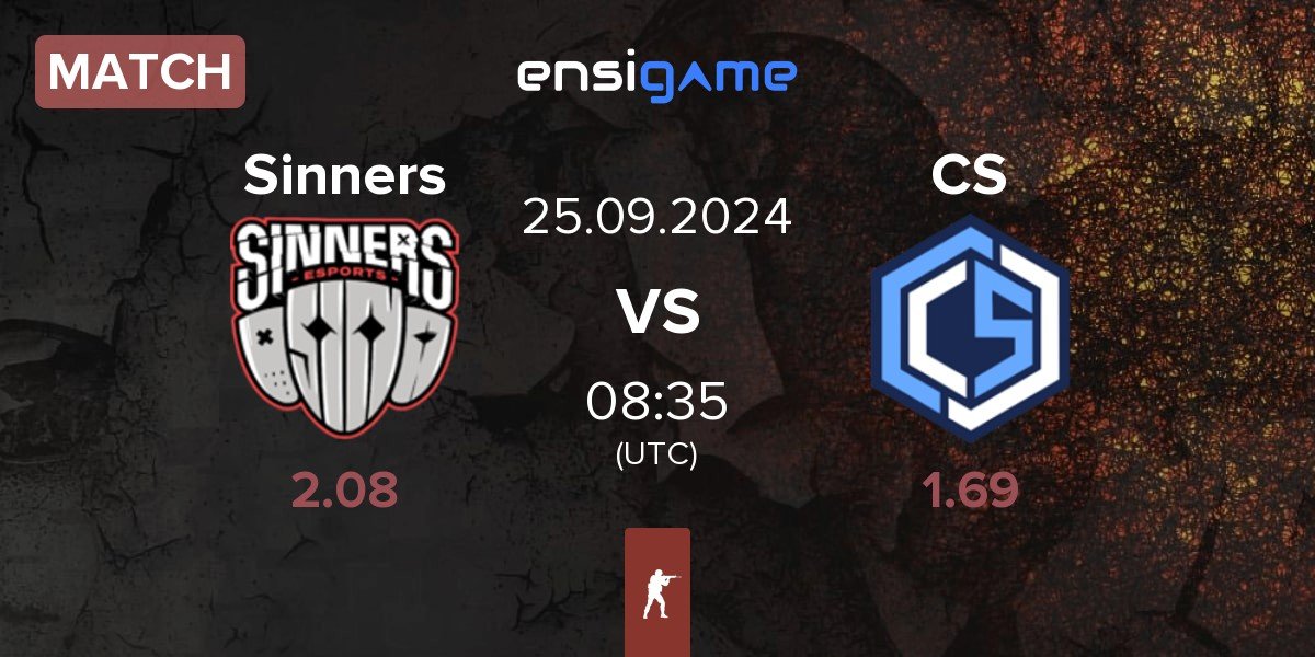 Match Sinners Esports Sinners vs CYBERSHOKE Esports CS | 25.09