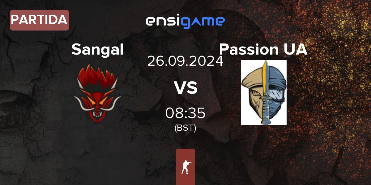 Partida Sangal Esports Sangal vs Passion UA | 26.09