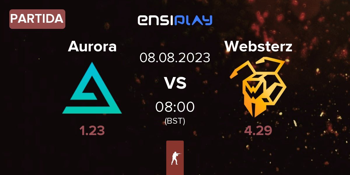 Partida Aurora Gaming Aurora vs Websterz | 08.08