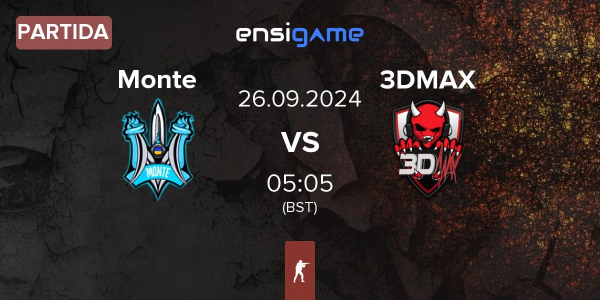 Partida Monte vs 3DMAX | 26.09