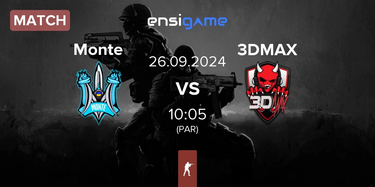 Match Monte vs 3DMAX | 26.09