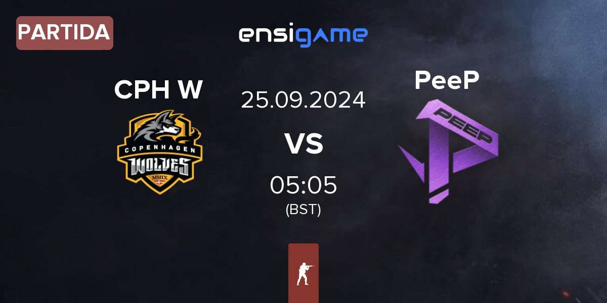 Partida Copenhagen Wolves CPH W vs Tem PeeP PeeP | 25.09