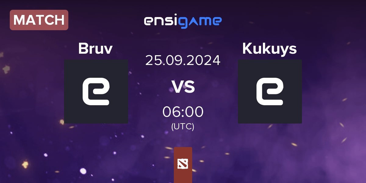 Match Bruv123 Bruv vs KuKuys Kukuys | 25.09