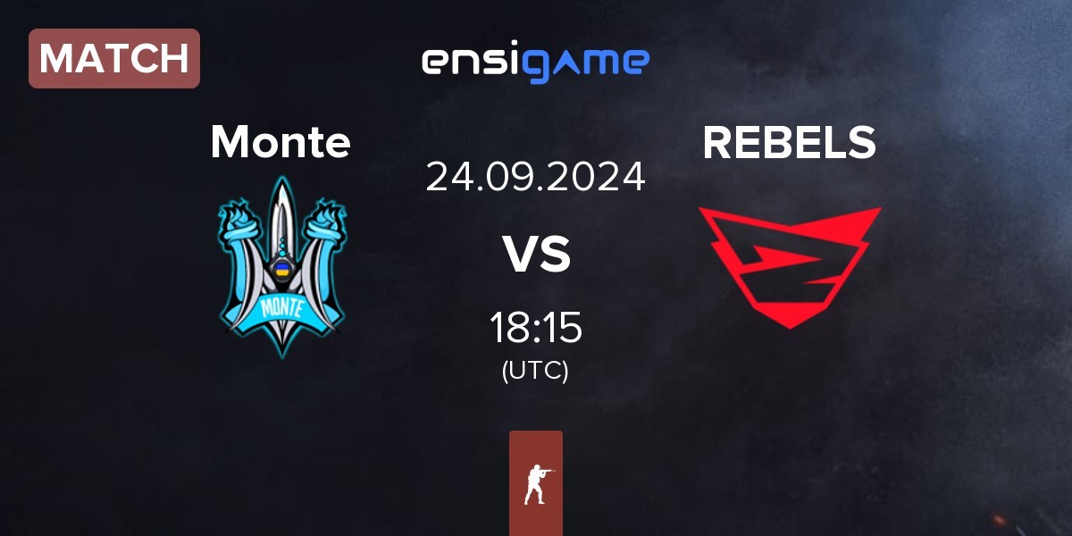 Match Monte vs Rebels Gaming REBELS | 24.09