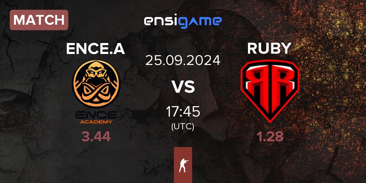 Match ENCE Academy ENCE.A vs RUBY | 25.09