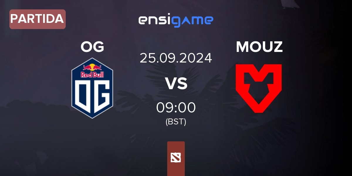 Partida OG vs MOUZ | 25.09