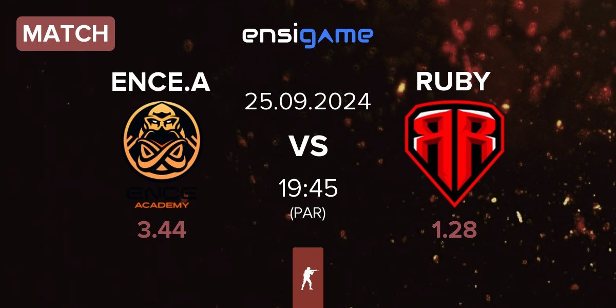 Match ENCE Academy ENCE.A vs RUBY | 25.09