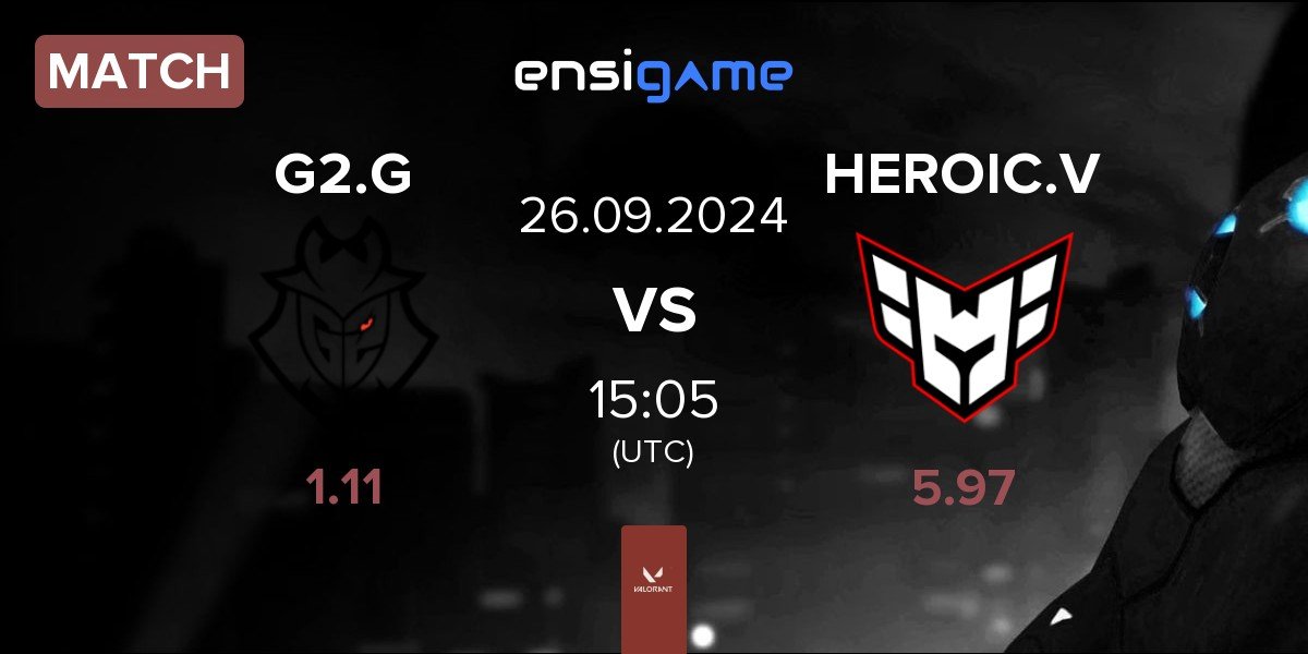 Match G2 Gozen G2.G vs HEROIC Valkyries HEROIC.V | 26.09