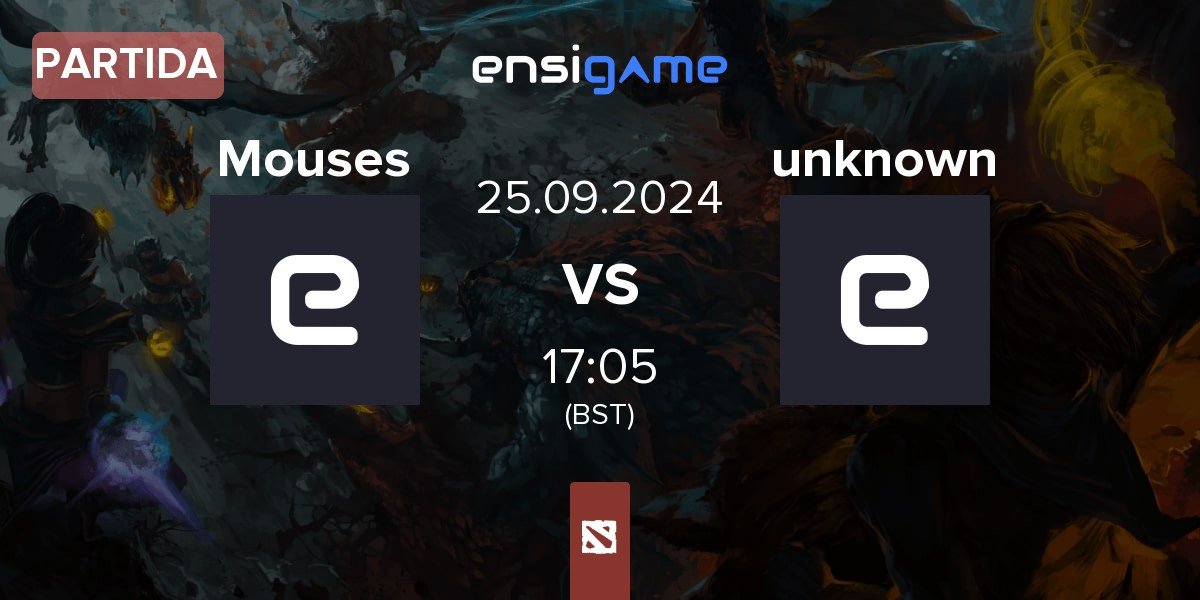 Partida Mouses vs unknown | 25.09