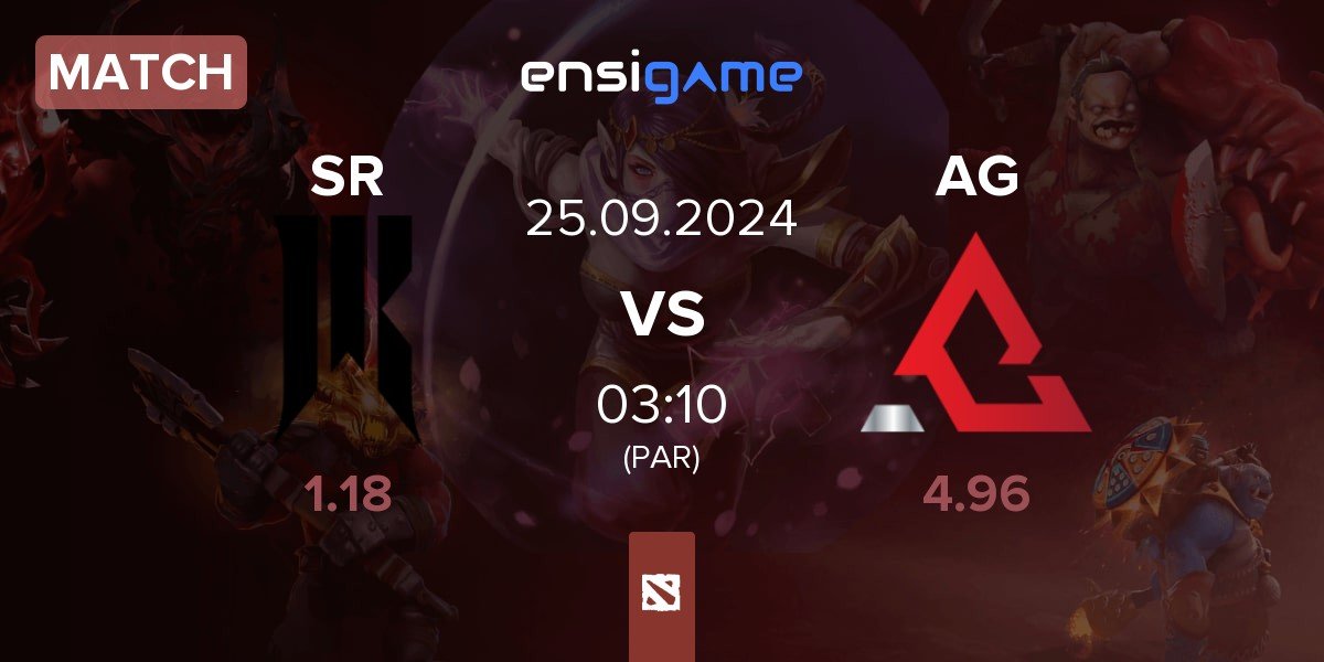 Match Shopify Rebellion SR vs Apex Genesis AG | 25.09