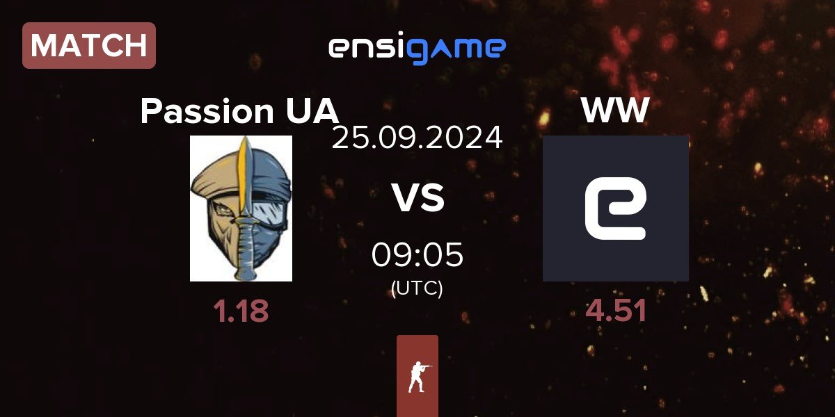 Match Passion UA vs WW Team WW | 25.09