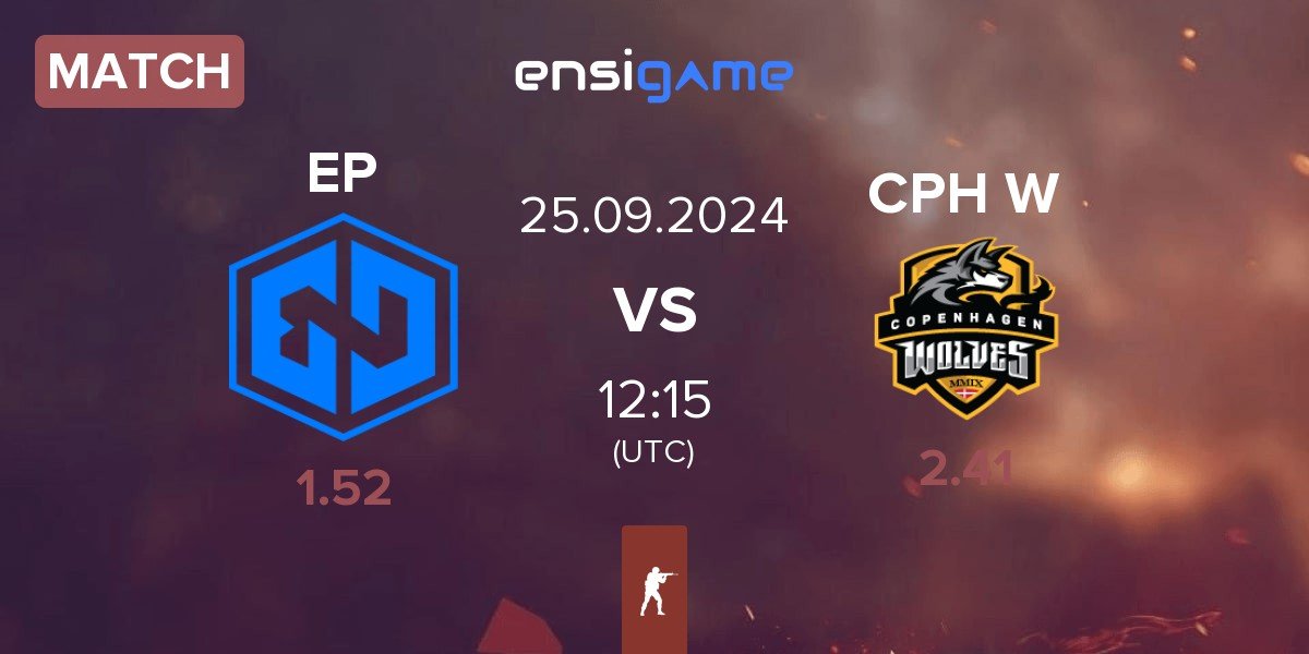 Match Endpoint EP vs Copenhagen Wolves CPH W | 25.09