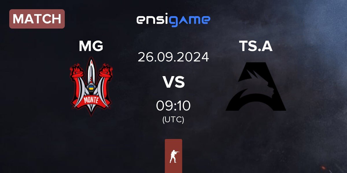 Match Monte Gen MG vs Team Spirit Academy TS.A | 26.09