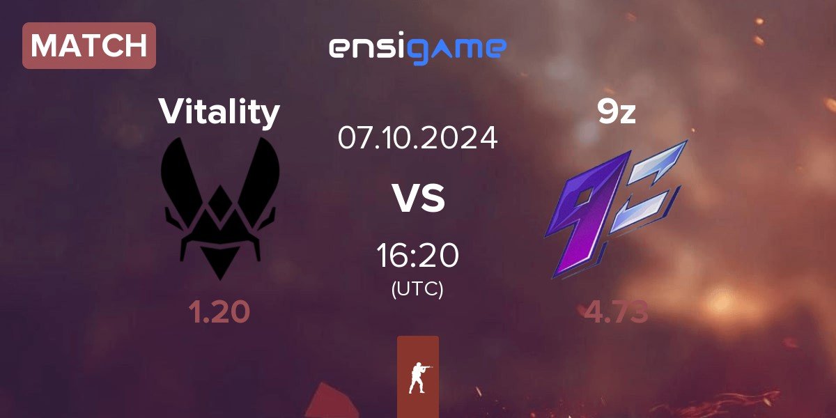 Match Team Vitality Vitality vs 9z Team 9z | 07.10