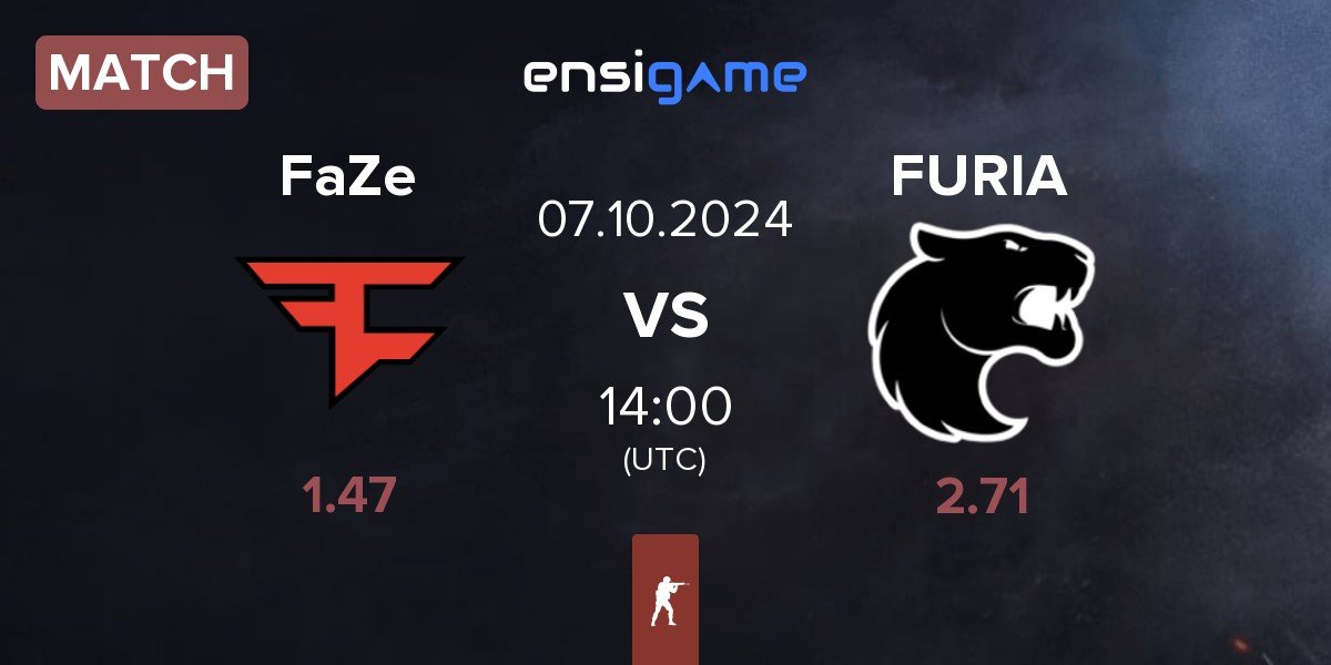 Match FaZe Clan FaZe vs FURIA Esports FURIA | 07.10