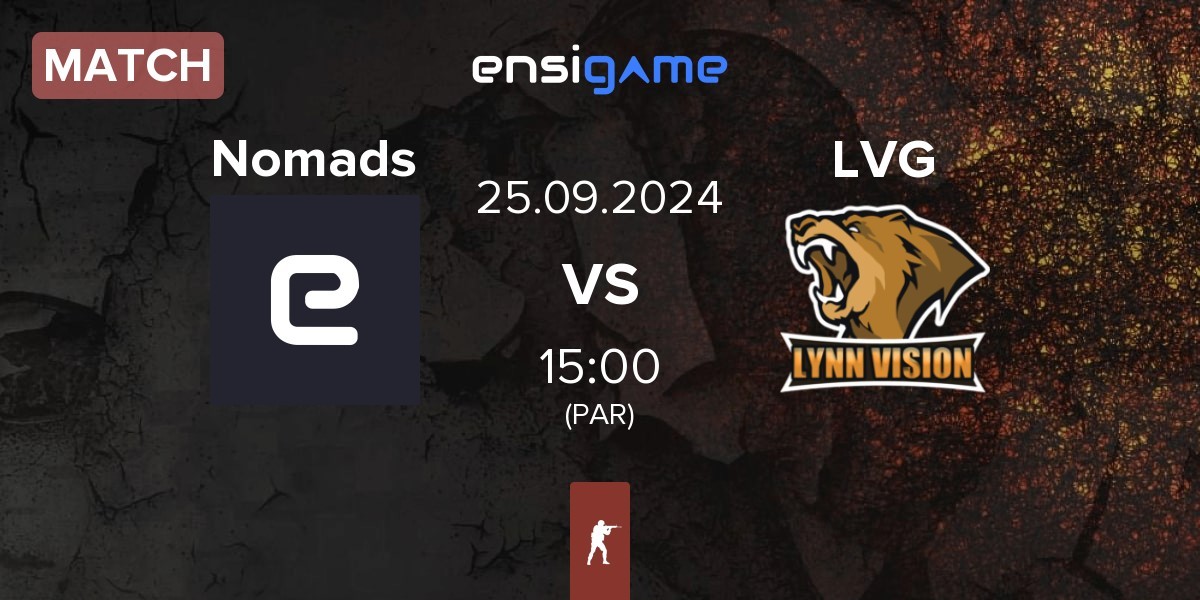 Match Nomads vs Lynn Vision Gaming LVG | 25.09