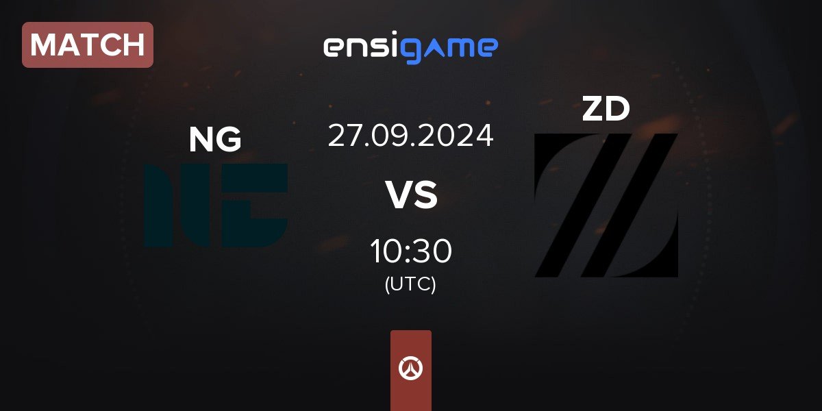 Match Nyam Gaming NG vs Zeta Division ZD | 27.09