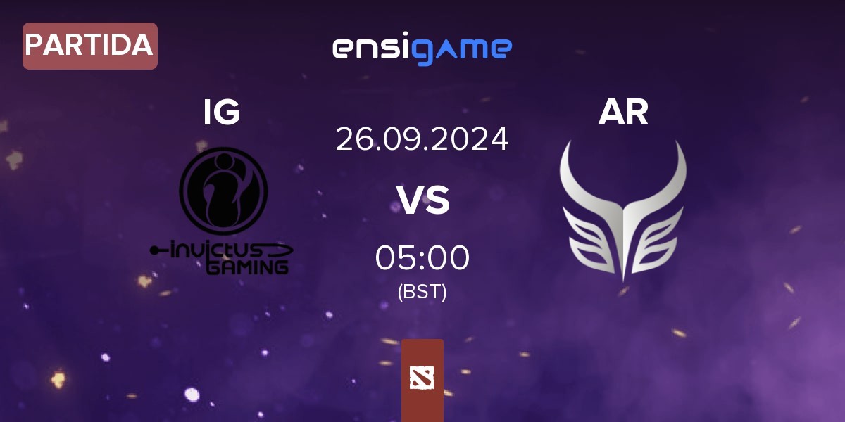 Partida Invictus Gaming IG vs Azure Ray AR | 26.09