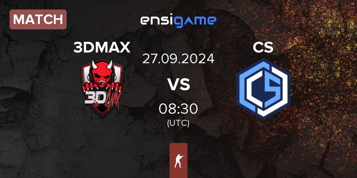 Match 3DMAX vs CYBERSHOKE Esports CS | 27.09