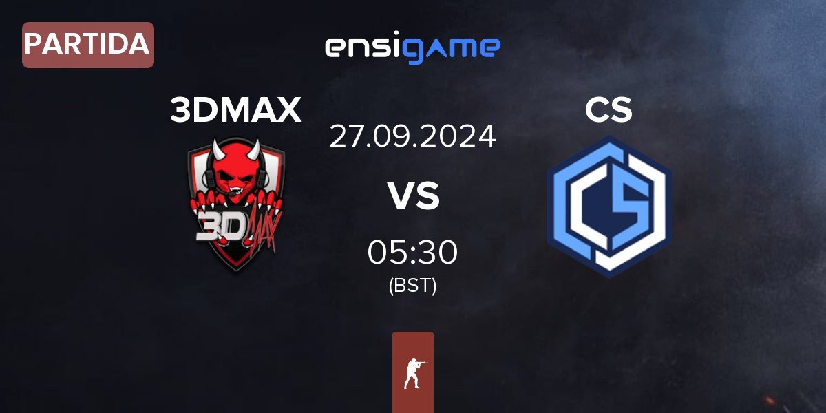 Partida 3DMAX vs CYBERSHOKE Esports CS | 27.09