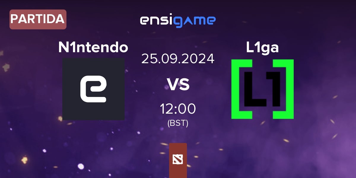 Partida Team N1ntendo N1ntendo vs L1ga Team L1ga | 25.09