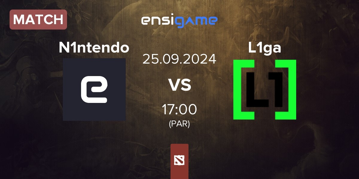 Match Team N1ntendo N1ntendo vs L1ga Team L1ga | 25.09