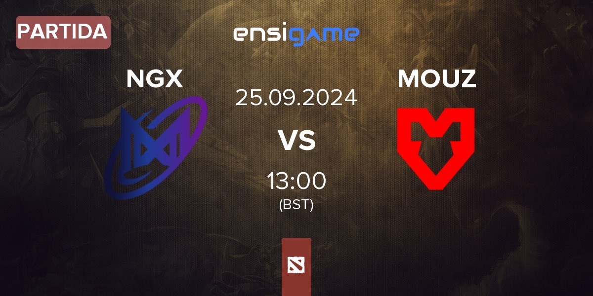 Partida Nigma Galaxy NGX vs MOUZ | 25.09