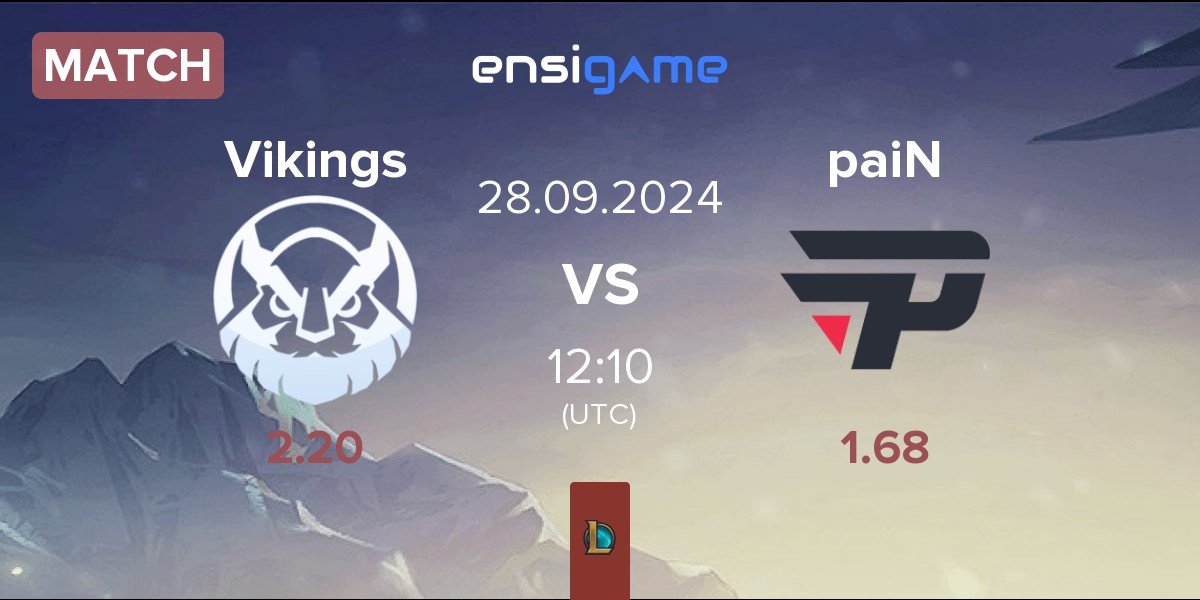 Match Vikings Esports VN Vikings vs paiN Gaming paiN | 28.09