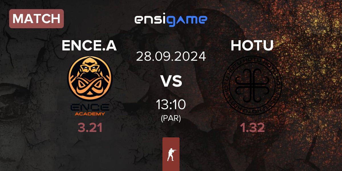 Match ENCE Academy ENCE.A vs HOTU | 28.09