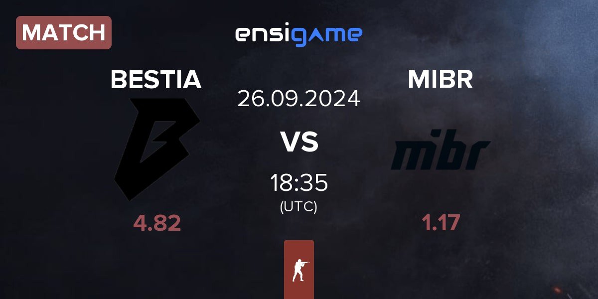 Match BESTIA vs Made in Brazil MIBR | 26.09