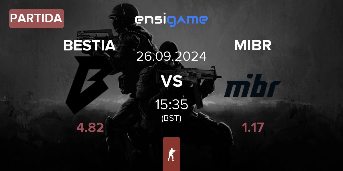 Partida BESTIA vs Made in Brazil MIBR | 26.09